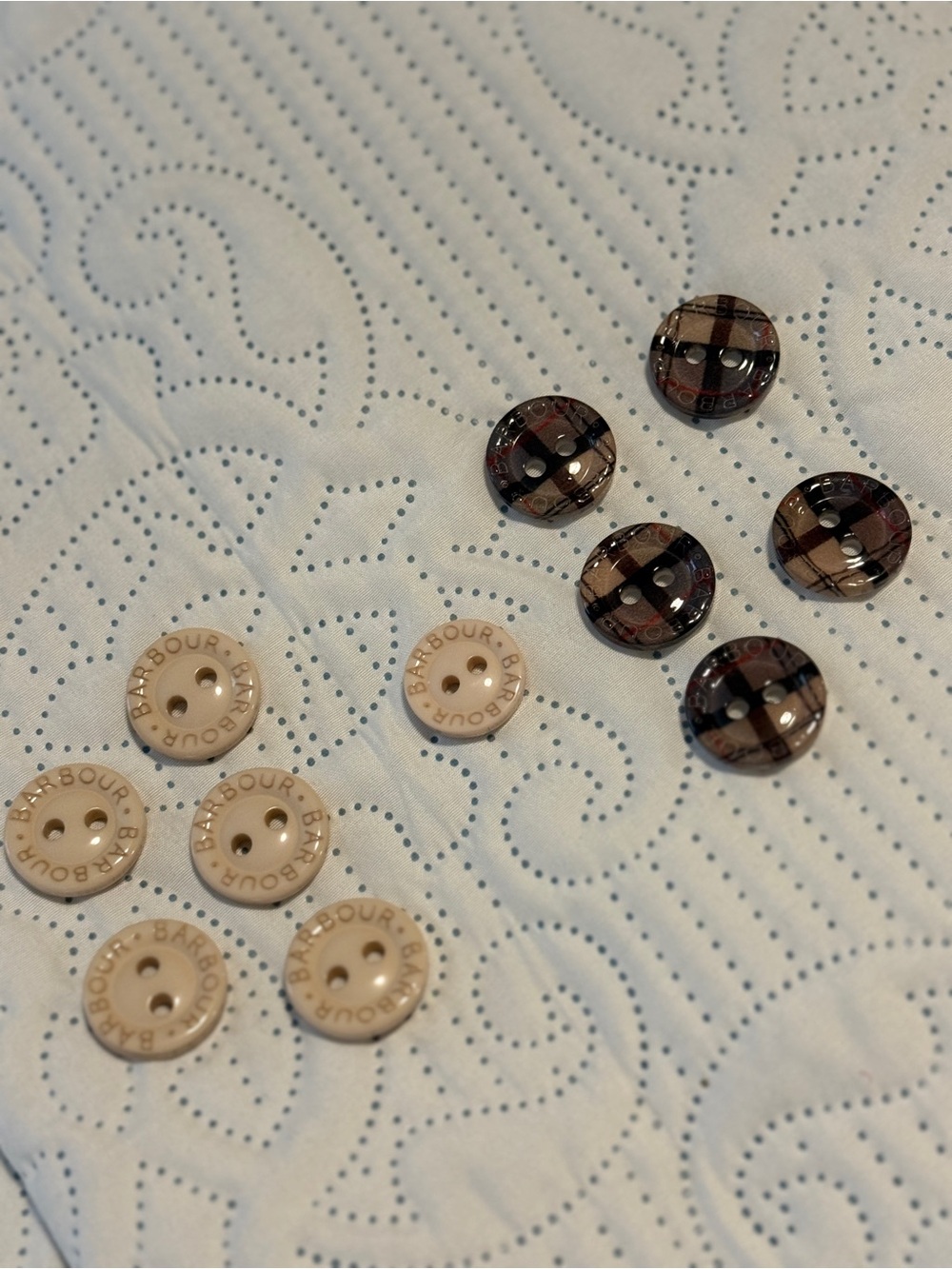 Barbour Replacement Buttons For Women’s Single Breast Reversible Trench Coat